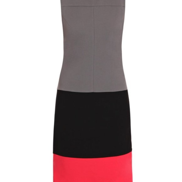 Diane Von Furstenberg Sharby colour block dress - Picture 7 of 9